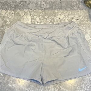 Nike Women's Light Gray Athletic Shorts